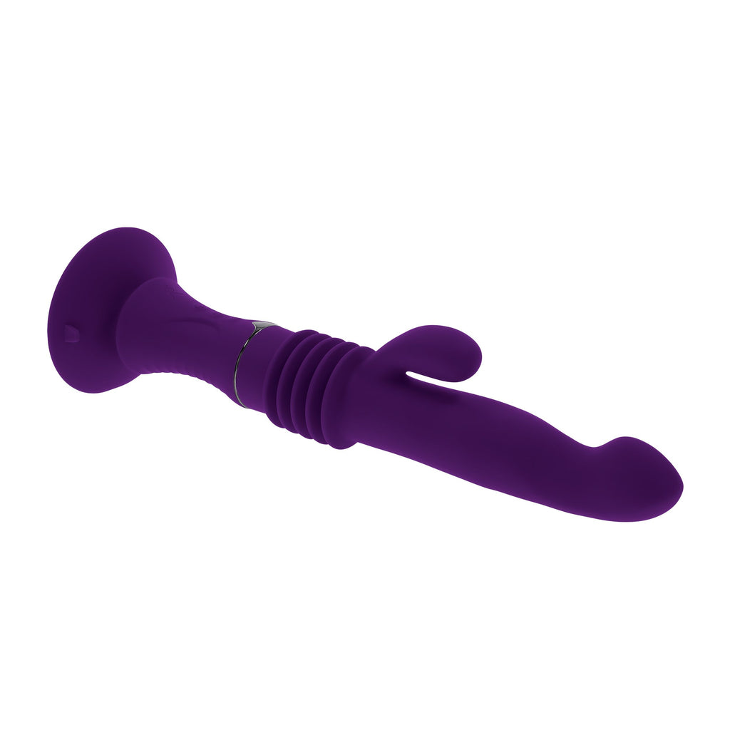 Playboy - Hoppy Ending Rabbit Vibrator - Lila