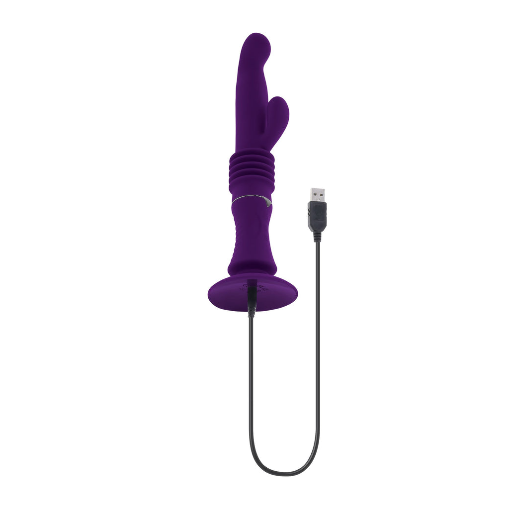 Playboy - Hoppy Ending Rabbit Vibrator - Lila