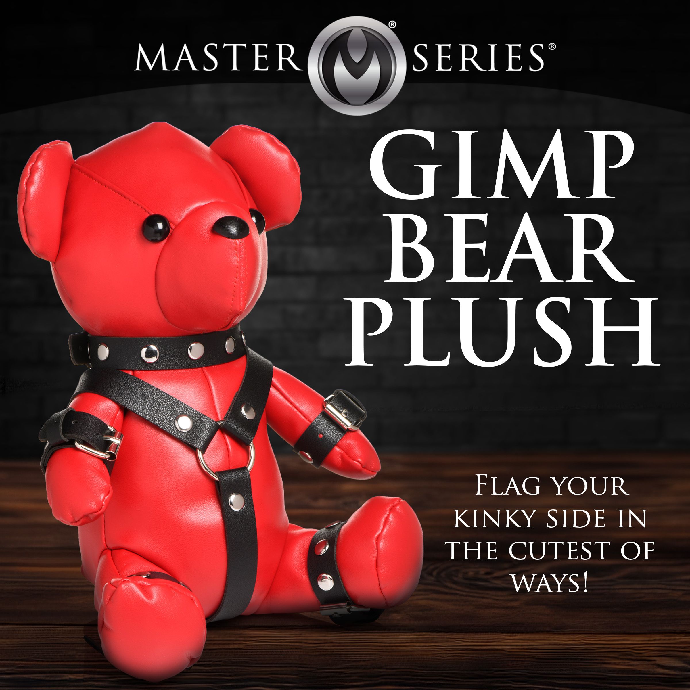 XR Brands - Gimp Bear - Schwarz