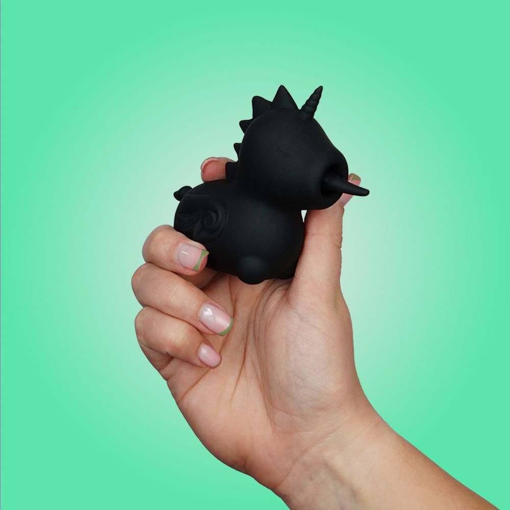 Unihorn - Bean Blossom Zungenvibrator - Klitoris-Stimulator mit dicker Zunge