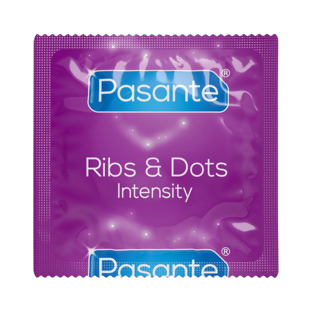 Pasante – Ribs & Dots Kondome – 12 Stück