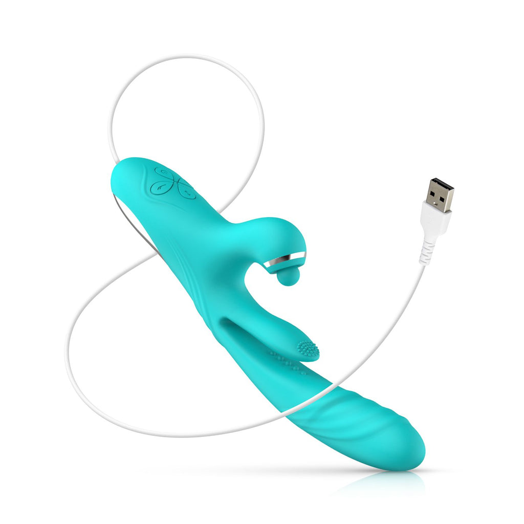 Good Vibes Only - Lisa Rabbit Vibrator mit stoßender G-Spot-Stimulation