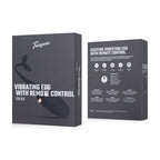 Teazers – Vibrating Egg Mit Fernbedienung – Schwarz