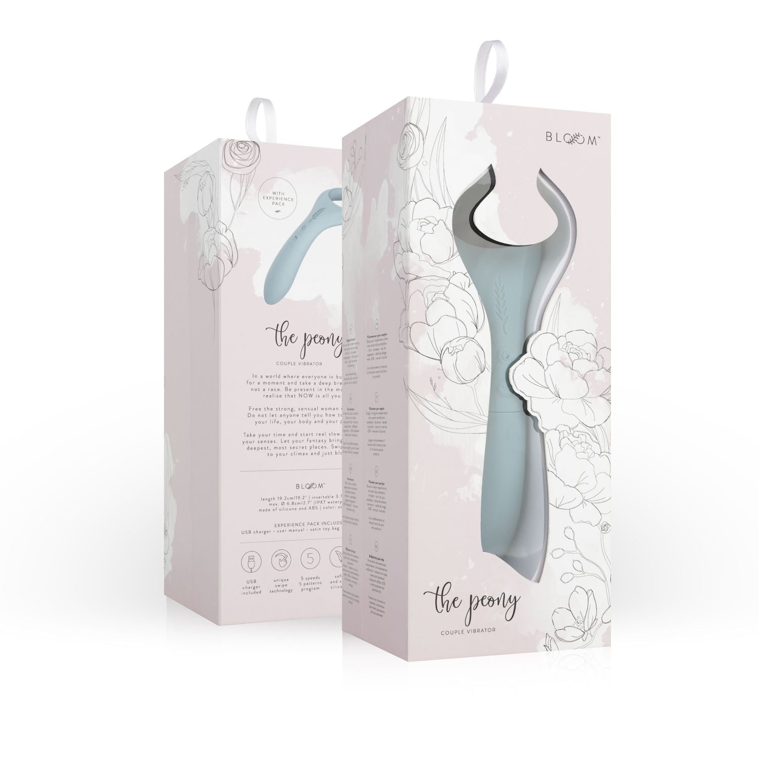 Bloom - The Peony Couple-Vibrator - Grün