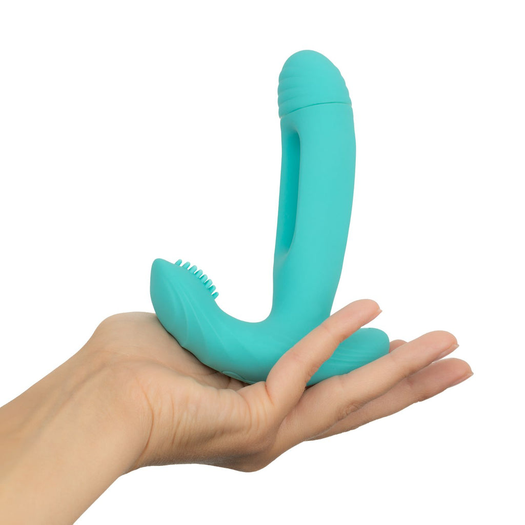 Good Vibes Only - Gina G-Punkt-Vibrator mit Klopffunktion und Klitoris-Stimulator