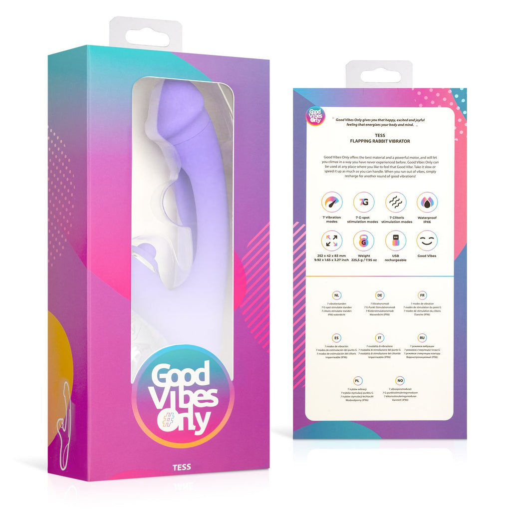 Good Vibes Only - Tess Rabbit Vibrator mit G-Spot-Stimulator
