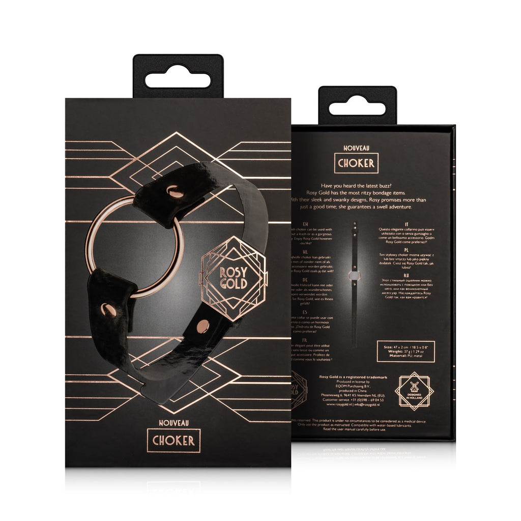 Rosy Gold - Choker - Schwarz