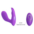 Pretty Love - Idabelle Tragbarer Rabbit-Vibrator mit Fernbedienung - Lila