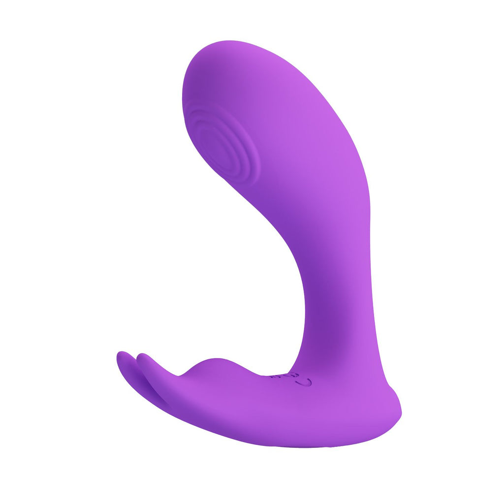 Pretty Love - Idabelle Tragbarer Rabbit-Vibrator mit Fernbedienung - Lila