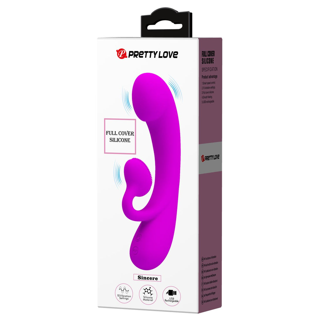Pretty Love - Sincere Rabbit Vibrator - Lila