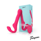 Teazers - Strapless Strap-on Vibrator - Rosa mit 10 Vibrationsstufen