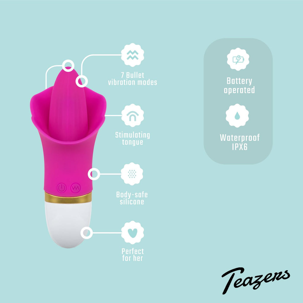 Teazers - Flower Touch Klitoris-Vibrator - Rosa