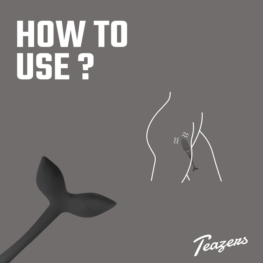 Teazers – Vibrating Egg Mit Fernbedienung – Schwarz