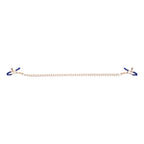 Cougar Brustwarzenklemmen mit Kette - Gold