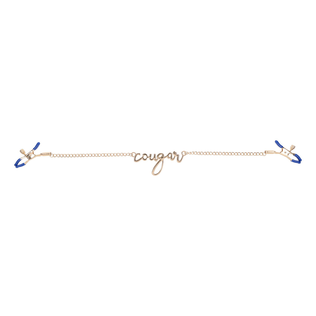 Sportsheets - Cougar Brustwarzenklemmen - Gold
