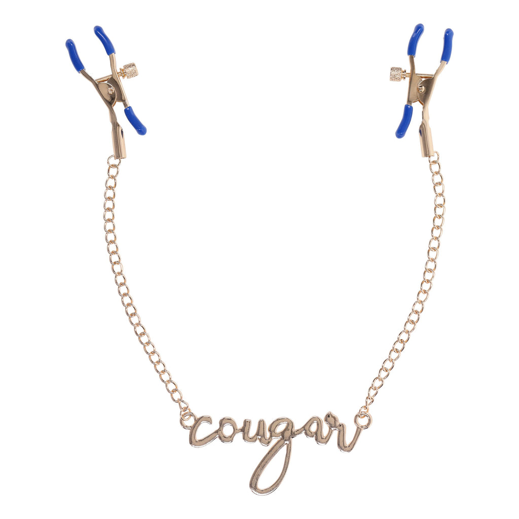 Sportsheets - Cougar Brustwarzenklemmen - Gold