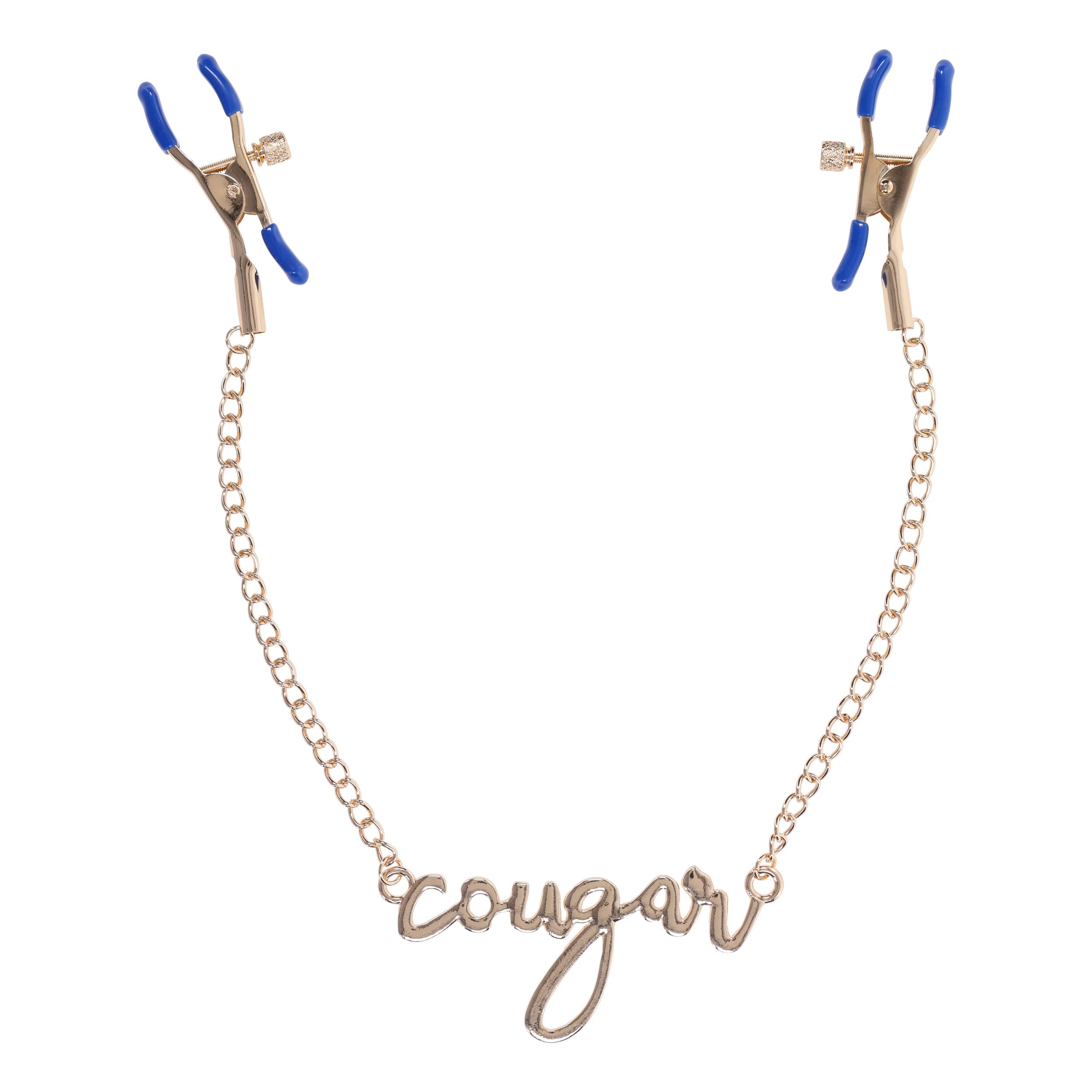 Sportsheets - Cougar Brustwarzenklemmen - Gold