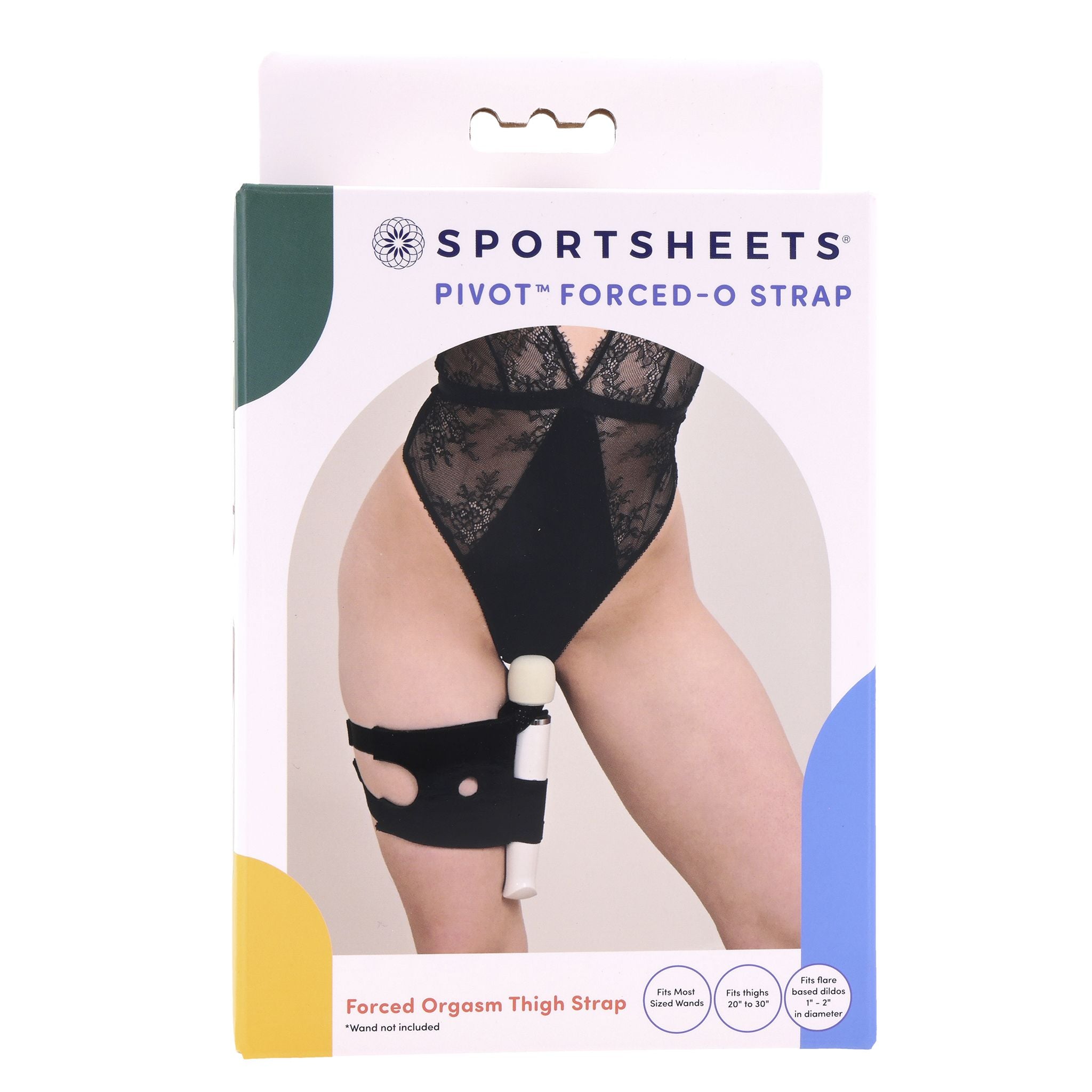Sportsheets - Pivot 2 in 1 Forced-O Strap - Schwarz