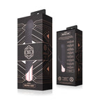 Rosy Gold - Rabbit Vibrator mit Stoßfunktion - Schwarzes Silikon