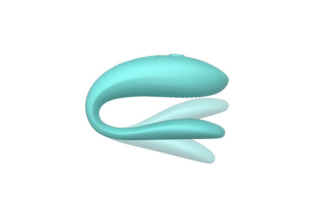 We-Vibe Sync Lite - Vibrator für Paare mit App-Steuerung - Aqua