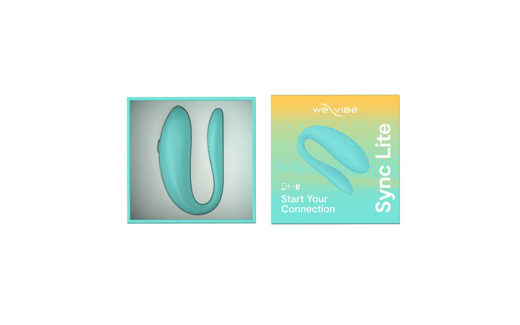 We-Vibe Sync Lite - Vibrator für Paare mit App-Steuerung - Aqua
