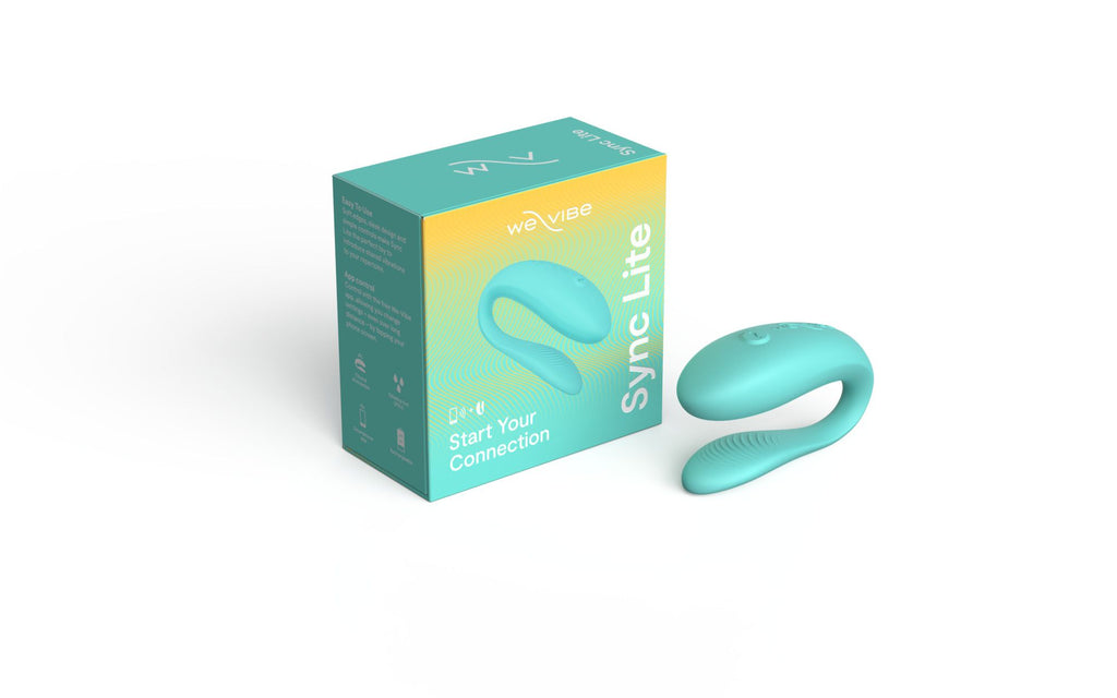 We-Vibe Sync Lite - Vibrator für Paare mit App-Steuerung - Aqua