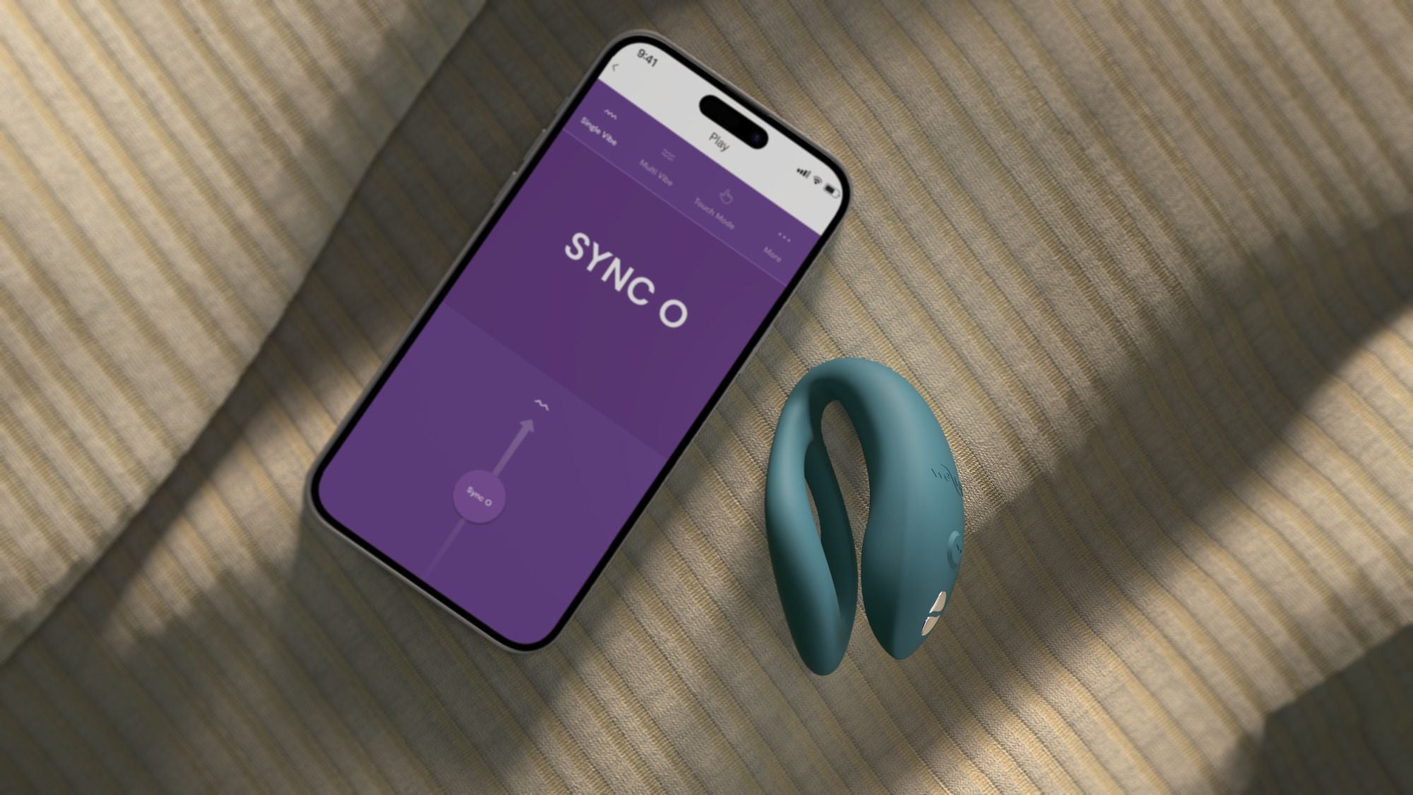We-Vibe - Sync O Paar-Vibrator mit App und Fernbedienung - Petrol