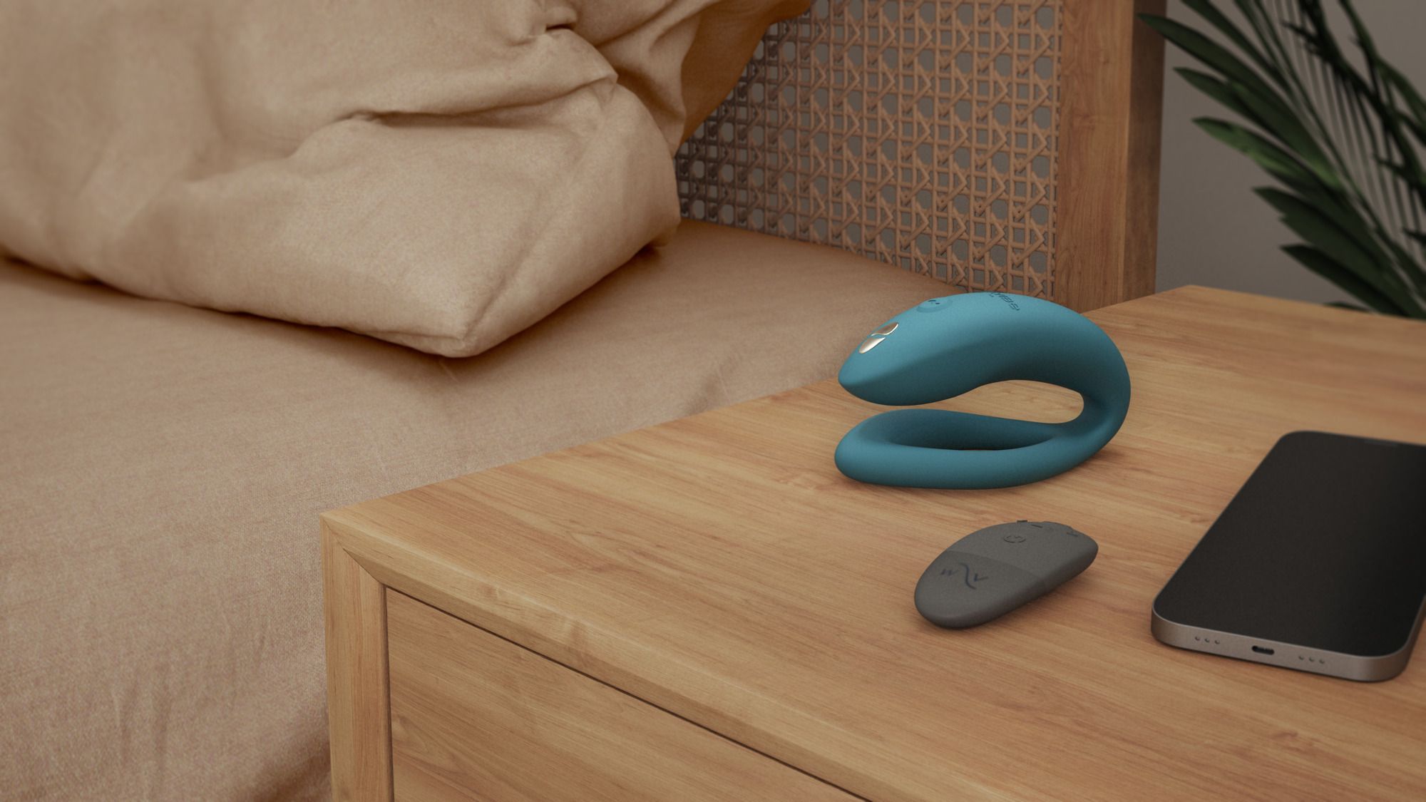 We-Vibe - Sync O Paar-Vibrator mit App und Fernbedienung - Petrol