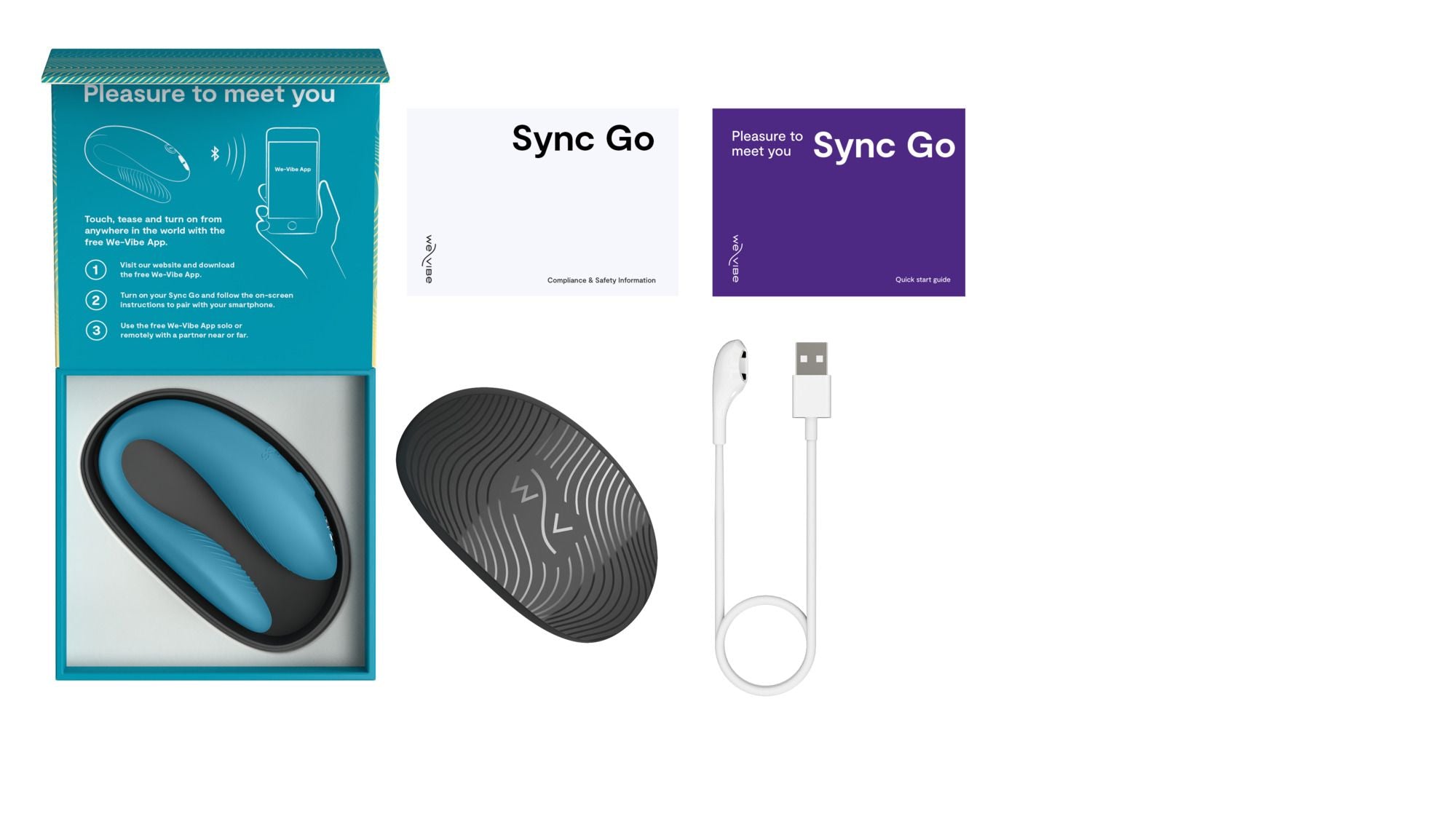 We-Vibe - Sync Go Vibrator mit App - Türkis