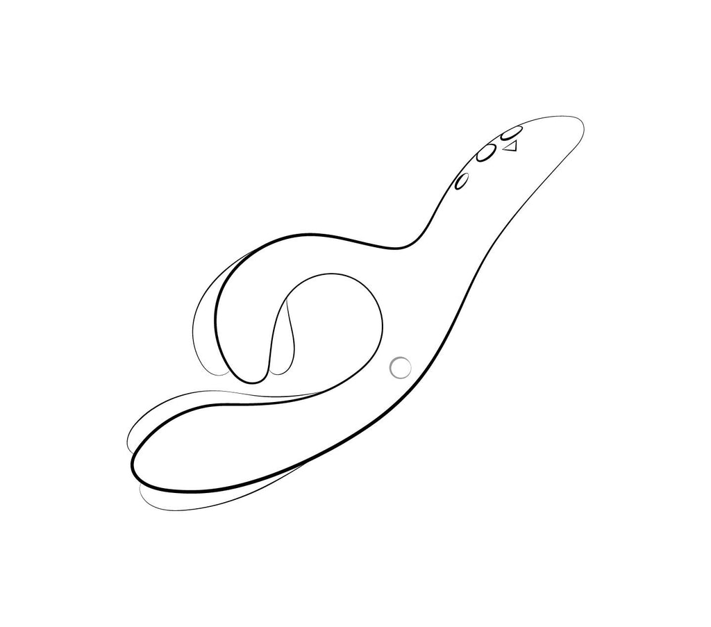We-Vibe Nova 2 - Doppelvibrator mit App-Steuerung - G-Punkt und Klitoris Stimulation