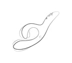 We-Vibe Nova 2 - Doppelvibrator mit App-Steuerung - G-Punkt und Klitoris Stimulation