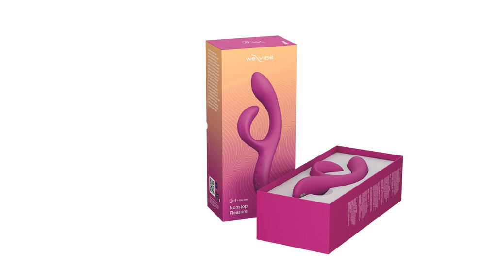We-Vibe Nova 2 - Doppelvibrator mit App-Steuerung - G-Punkt und Klitoris Stimulation