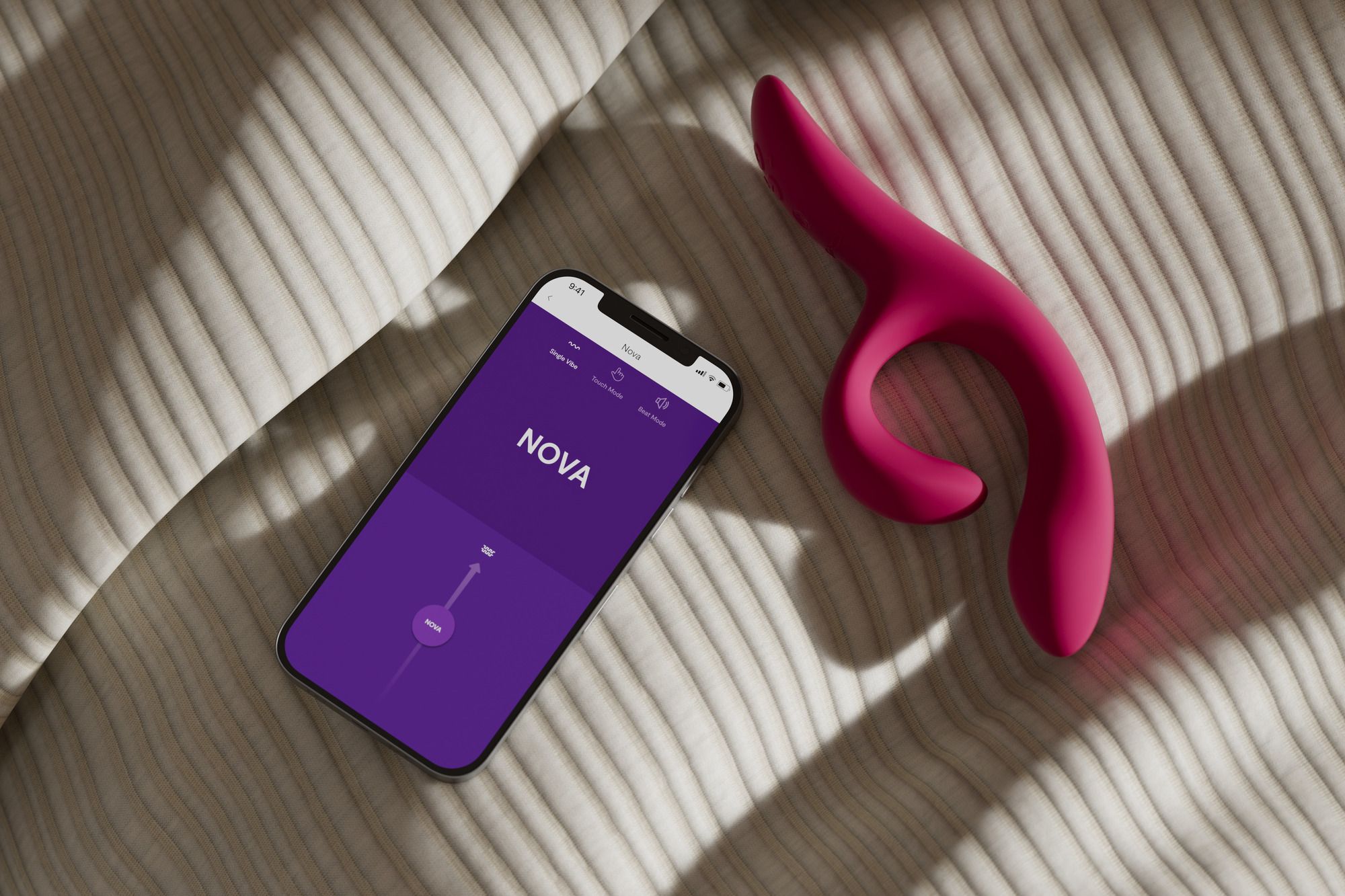 We-Vibe Nova 2 - Doppelvibrator mit App-Steuerung - G-Punkt und Klitoris Stimulation