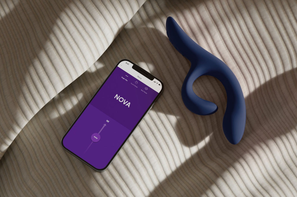 We-Vibe Nova 2 - Doppelvibrator mit App-Steuerung - G-Punkt und Klitoris Stimulation