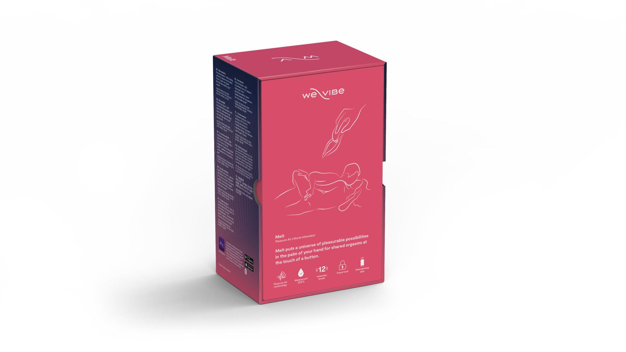 We-Vibe Melt - Pleasure Air Klitoris Vibrator - 12 Intensitätsstufen