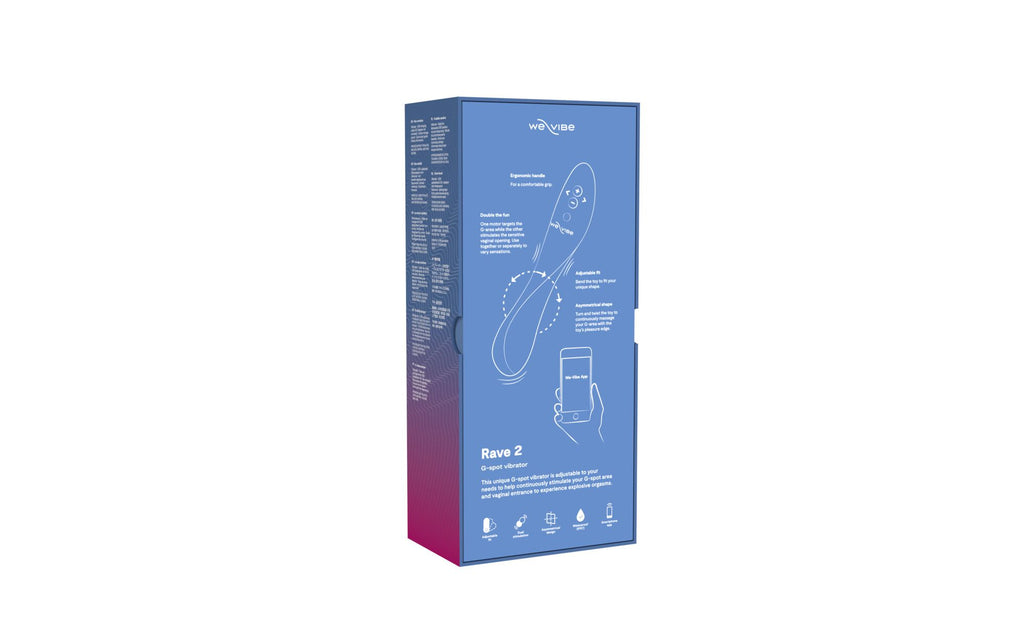 We-Vibe Rave 2 - G-Punkt-Vibrator mit App-Steuerung - Fuchsia