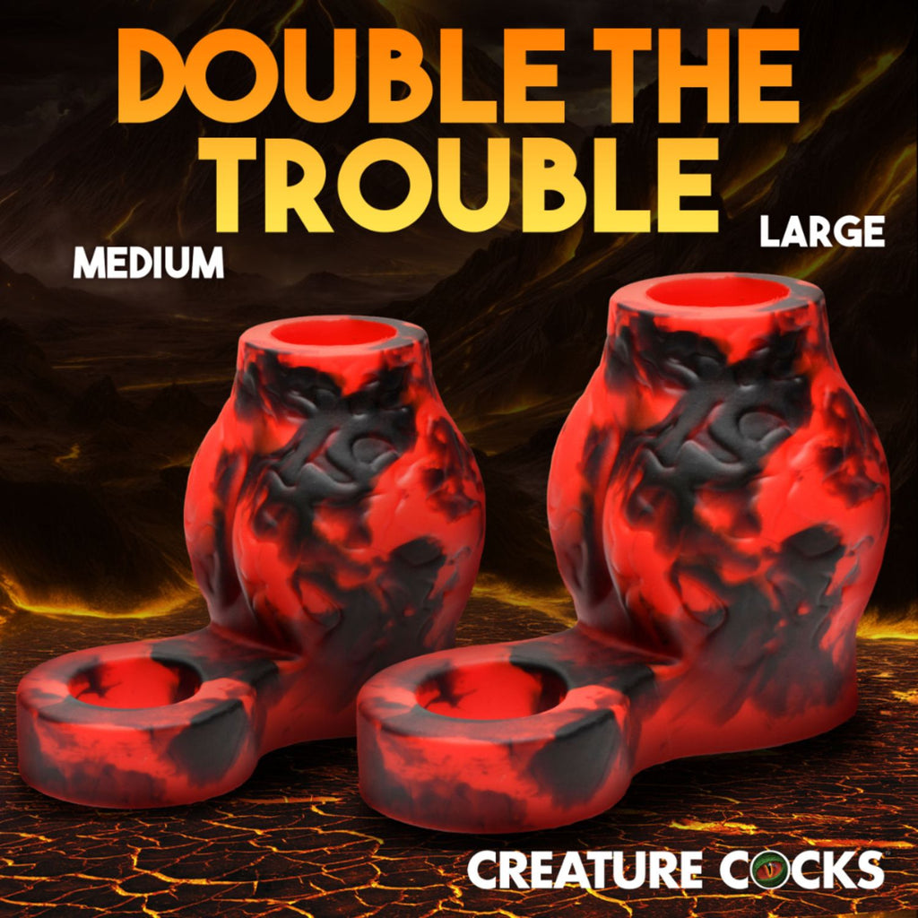 Creature Cocks - Hell Hound Hodenstrecker - Rot