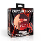 Creature Cocks - Hell Hound Hodenstrecker - Rot