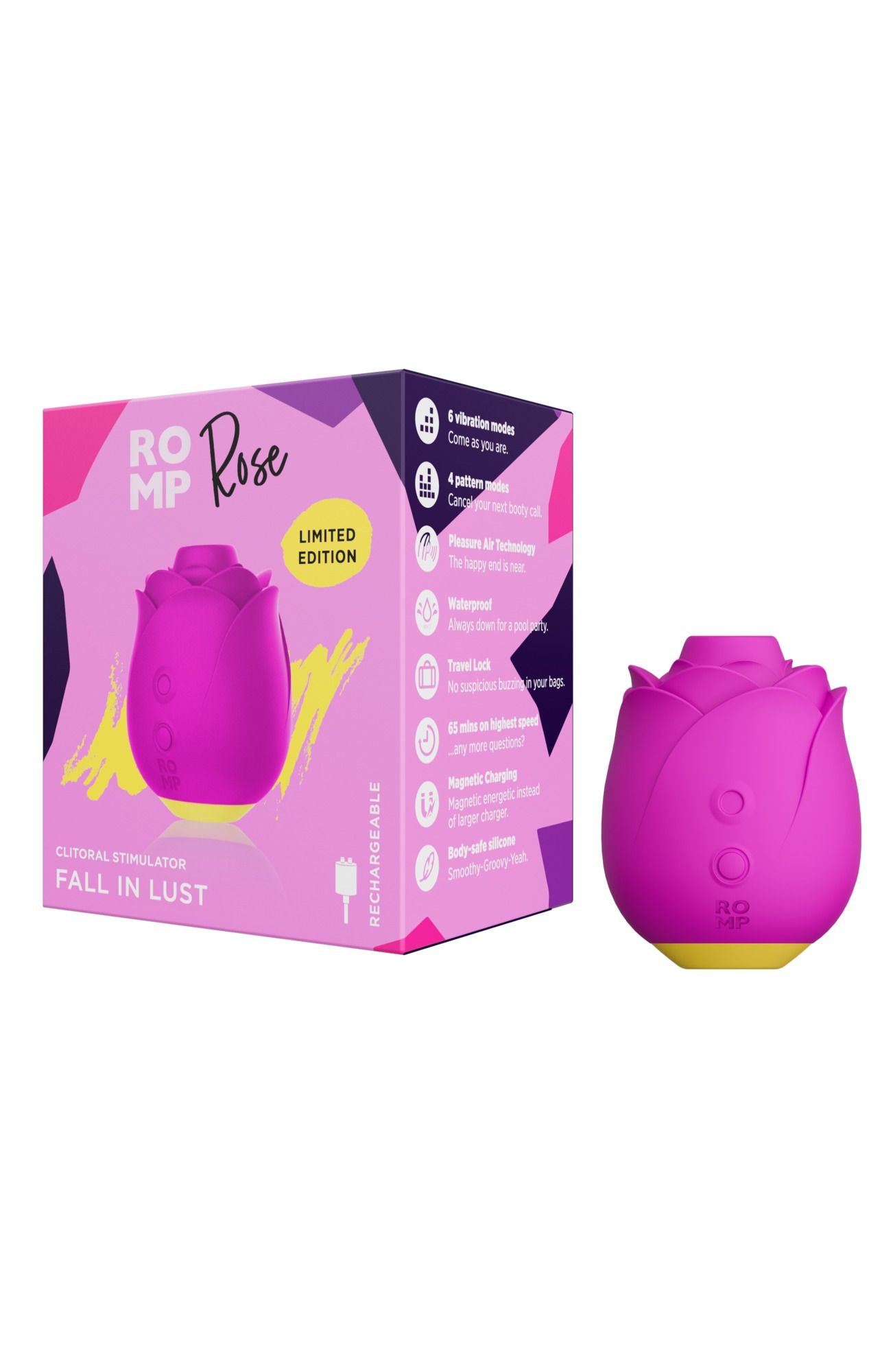 ROMP - Rose Druckwellenvibrator - Klitoris-Stimulator Rosa