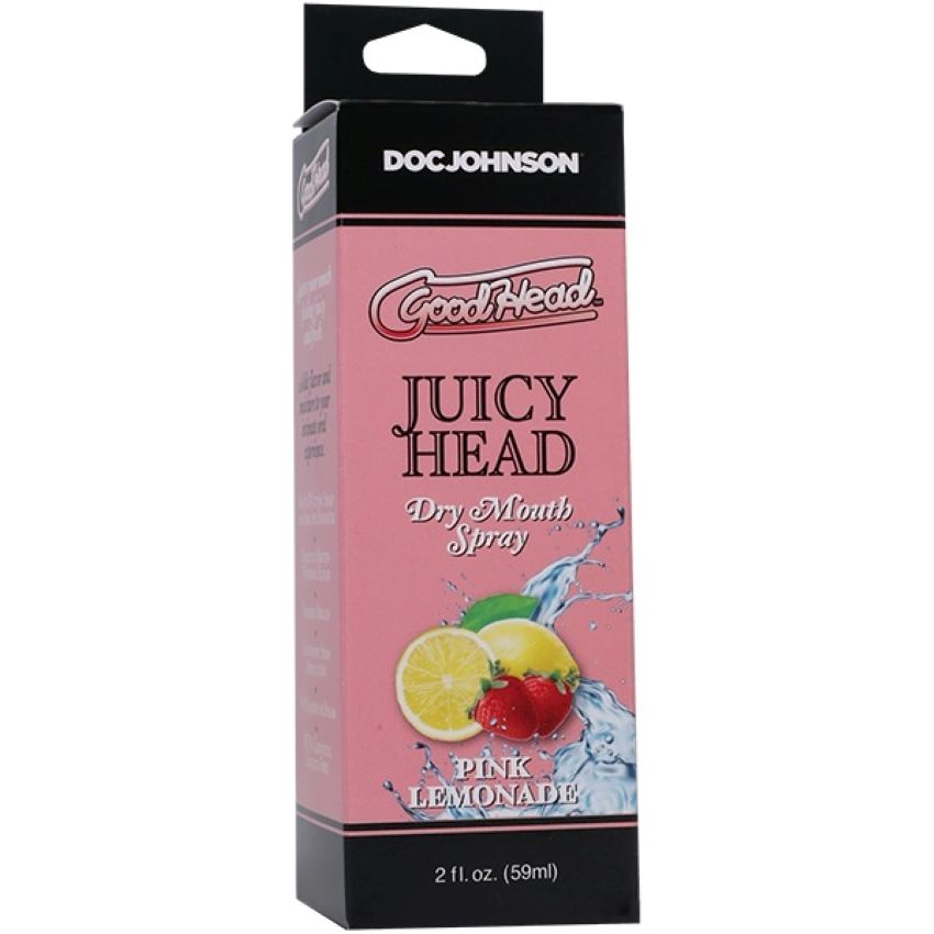 Doc Johnson GoodHead Juicy Head Dry Mouth Spray Limonade 60 ml feuchtigkeitsspendend