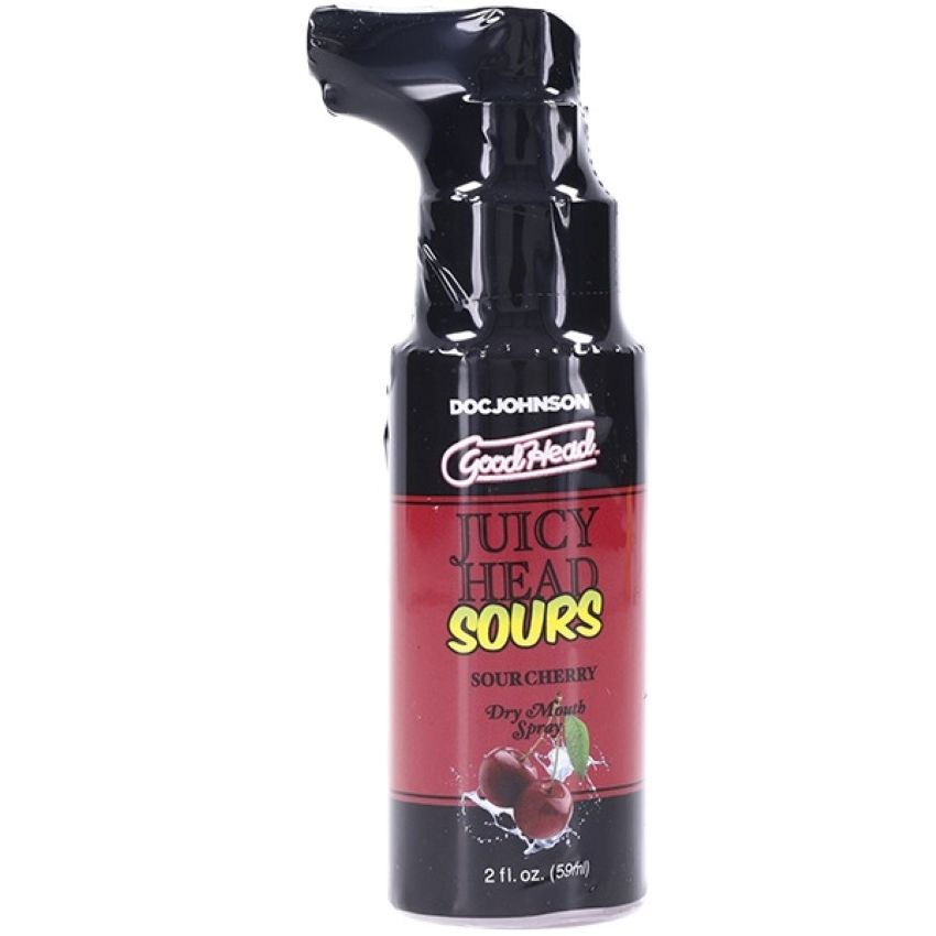 Doc Johnson GoodHead Juicy Head Dry Mouth Spray Sour Kirsche 60 ml