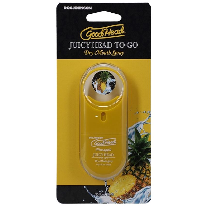 Doc Johnson GoodHead Juicy Head Dry Mouth Spray ToGo Ananas 9 ml