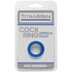 Doc Johnson - TitanMen Cock Ring - Schwarz