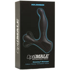 Doc Johnson - OptiMALE Rimming P-Massager - Analer Vibrator für Männer - Schwarz