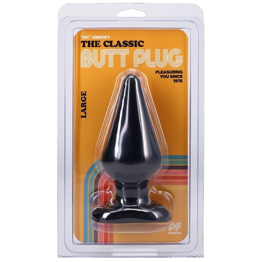 Doc Johnson - Der Klassische Buttplug - Groß
