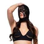 Bedroom Fantasies - Spitzen BDSM Maske - Schwarz