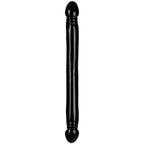 Doc Johnson - Klassischer Doppel-Dildo - Schwarz