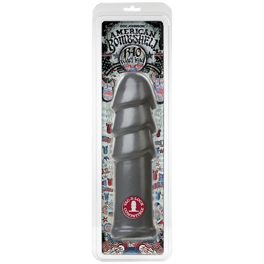 Doc Johnson - Amerikanische Bombshell B-10 Warhead - Grau