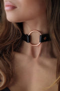 Rosy Gold - Choker - Schwarz