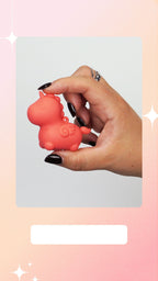 Unihorn - Mini Peachy Pony Vibrator - Einhorn Vibrator mit 10 Geschwindigkeitsstufen